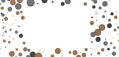  Multicolored confetti on white