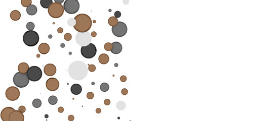 Sprinkle of Success: Spectacular 3D Illustration Showcasing Cascading gold Confetti