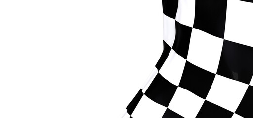 Fototapeta premium Checkered flag, race flag background