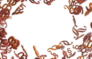 3d Symbol of Law and Justice - Paragraph / section sign - 3D Rendering