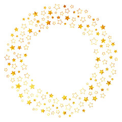 ラメグリッター_フレーム_星_輪