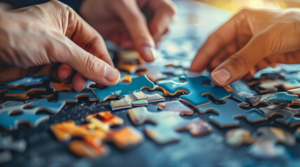 Obraz premium Cultivate a Collaborative Culture: Fostering Teamwork, Communication, and Trust in the Workplace