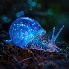 Enchanting Bioluminescent Gala: A Captivating Mix of Cute Creatures in a Magical Display of Light