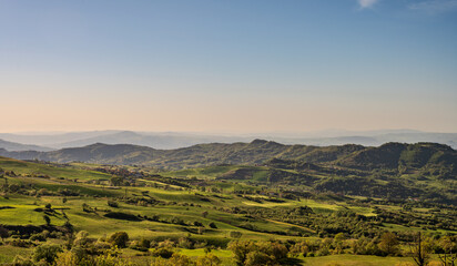 Molise, Italy. Spring landscapes