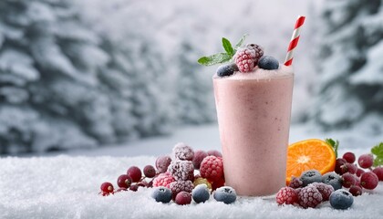 Frozen Fruit Smoothie