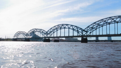 Bridge in Riga, Latvia