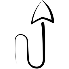 Hand Drawn Arrows Outline Icon Pack