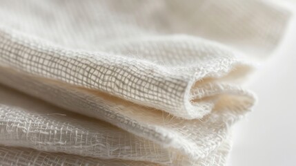 A set of muslin face cloths perfect for removing makeup and exfoliating made from organic cotton.