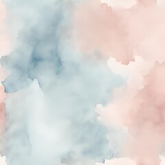 watercolor texture baby blue and blush pink, neutral - 1
