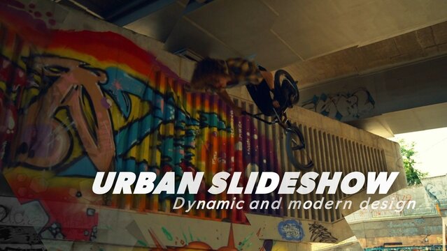 Dynamic Urban Parallax Slideshow