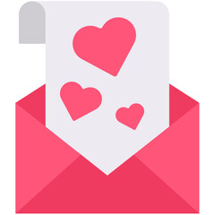 Love And Romance Colored Icon Pack