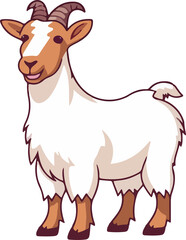 cartoon goat clip art or sheep animal