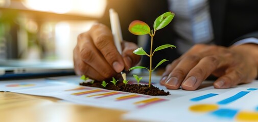 Business growth guidance concept generative ai