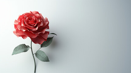 Rose 3D rendering flower background pink color with geometric shape podium for product display, minimal concept, Premium illustration pastel floral elements, beauty, cosmetic.