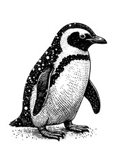 penguin vector illustration