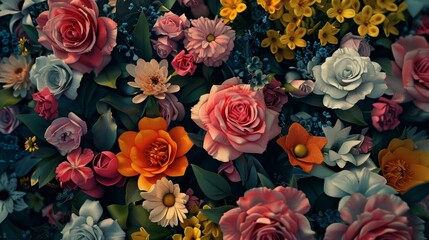 Exquisite Floral Arrangement in Vibrant Hues