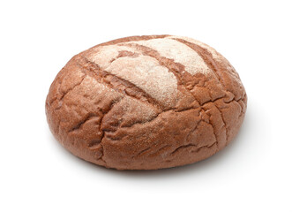 Round loaf of rye bread