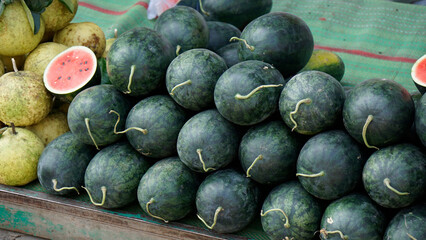 fresh fruit from the street market in batttambang