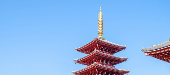 Sensoji Temple or Asakusa Kannon Temple  is the oldest temple in Tokyo,Japan