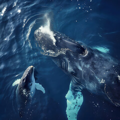the_moment_of_a_mother_whale_gently_nudging