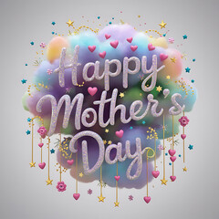 New Stylish social media colorful feed happy Mother's Day 
