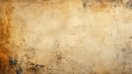 Obraz premium Vintage Grunge Colored Old Paper Light Yellow Background