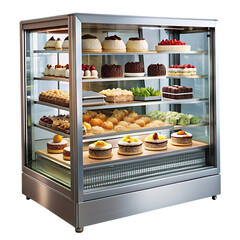refrigerator with lots of food