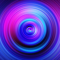 Colorful radial motion effect. Abstract rounded background. Color curves and sphere. Multi color gradient rings and circles wallpaper. Colored texture backdrop and banner.