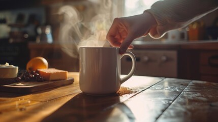 A Warm Morning Coffee Moment