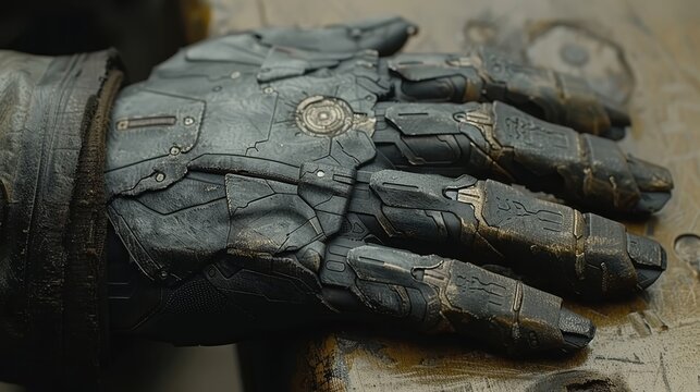 Innovative electronic skin futuristic healthcare technology with flexible sensors and wearable tech