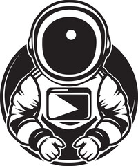 Vector Fantasy Astronaut