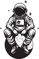 Vector Fantasy Astronaut