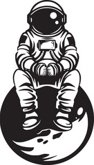 Vector Fantasy Astronaut