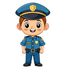 Cartoon Policeman
