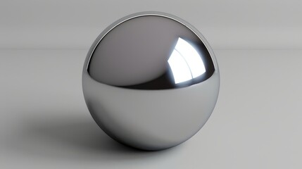   A metal object, in focus, situated against a pristine white backdrop Light emanating from its upper portion