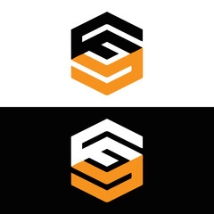 SG logo. S G design. White SG letter. SG, S G letter logo design. Initial letter SG linked circle uppercase monogram logo. S G letter logo vector design.