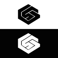 SG logo. S G design. White SG letter. SG, S G letter logo design. Initial letter SG linked circle uppercase monogram logo. S G letter logo vector design.