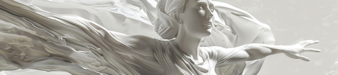 Naklejka premium Revolutionary Success (White): Symbolizes the achievement of revolutionary goals and the realization of desired changes in society or government.