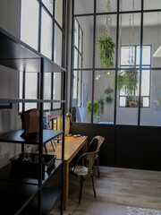 interior design details in a detached house