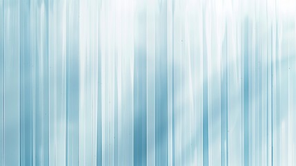 Obraz premium A background gradient with vertical lines in light blue, and white colors. An aesthetic background with patterned glass texture.