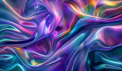 Obraz premium Abstract painting of a purple and blue background