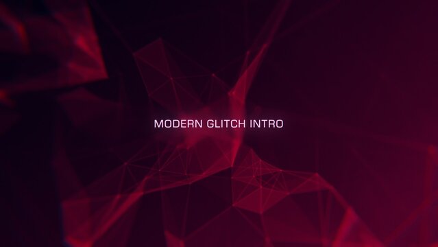 Modern Glitch Intro
