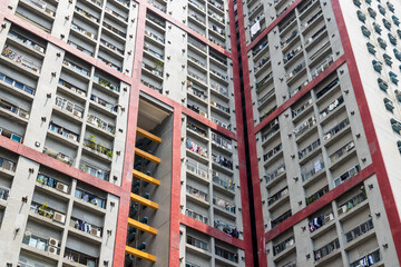 Fototapeta premium Hong Kong real estate building