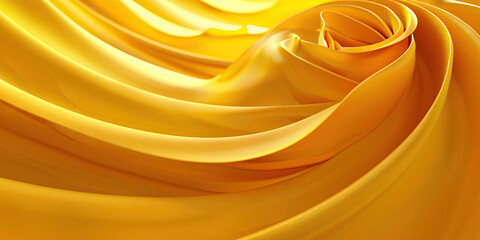 Confidence (Bright Yellow): A bold, upward-curving line, representing self-assurance and conviction - obrazy, fototapety, plakaty