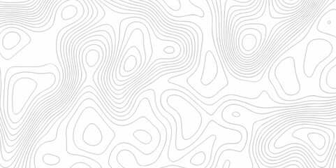 Topographic map background geographic line map with elevation assignments. The black on white contours vector topography stylized height of the lines map.