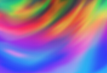Light Multicolor, Rainbow vector modern elegant background.