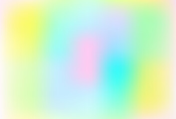 Light Multicolor, Rainbow vector blurred shine abstract template.