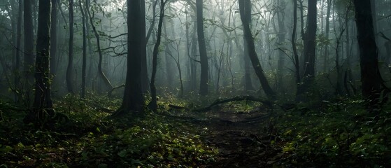 Fototapeta premium Mysterious forest