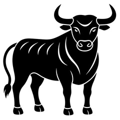 cow isolated on white