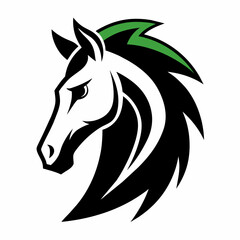 horse head logo icon